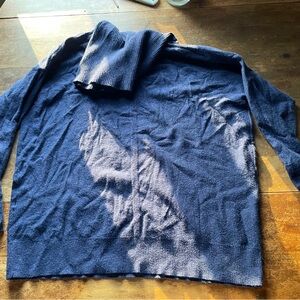 Sundance women’s Deep Blue Turtleneck Sweater